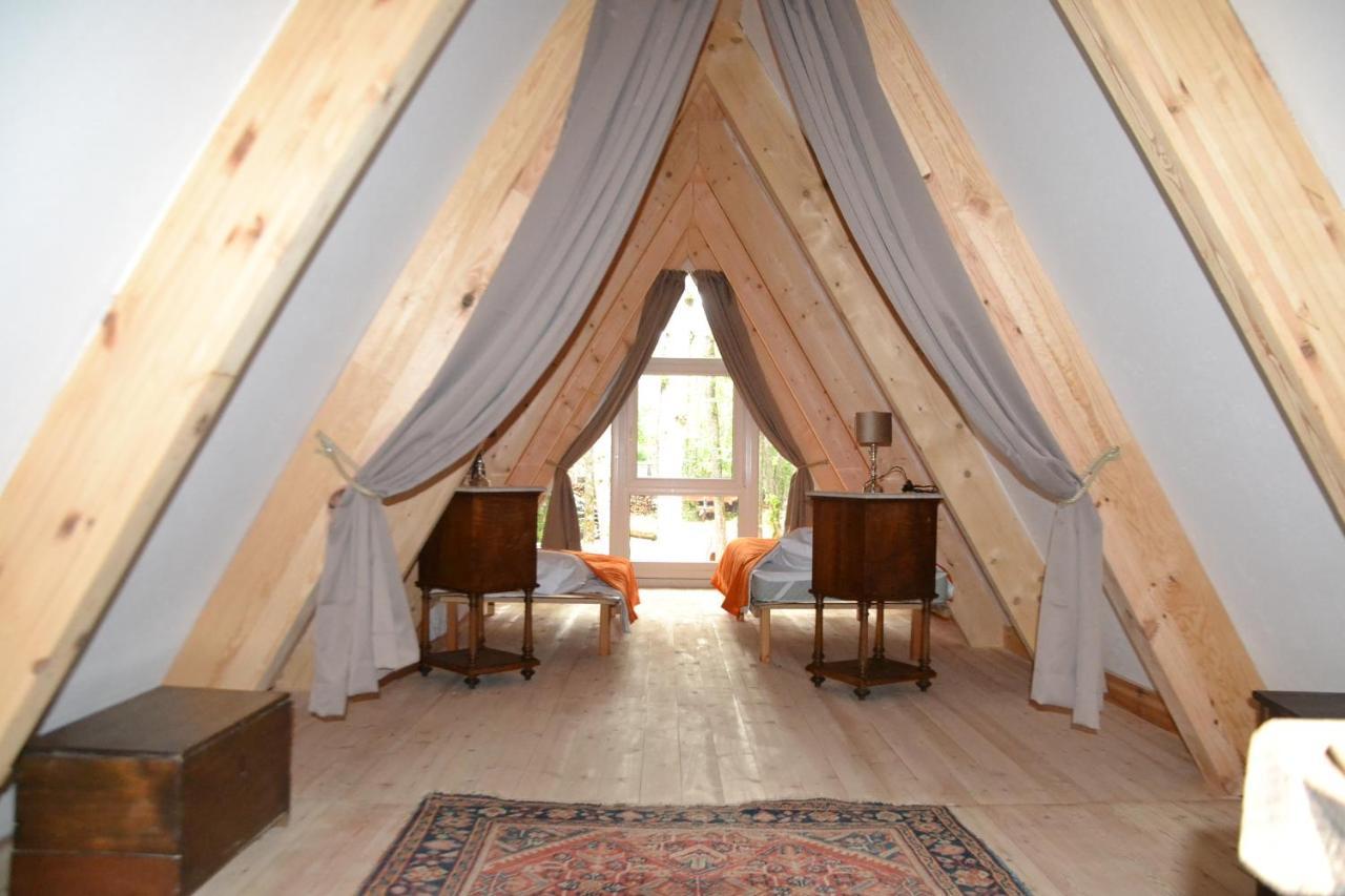 La Bulle Du Trappeur Villa Pondrome Eksteriør billede